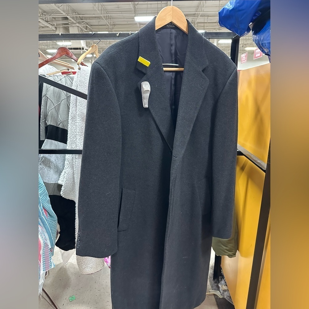 Black Cashmere overcoat